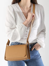 Longchamp Le foulonn Cross bodytas Bruin-vue-porte
